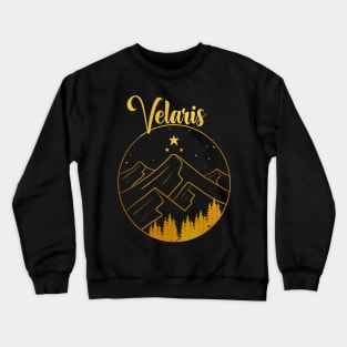 Velaris landscape golden design Crewneck Sweatshirt